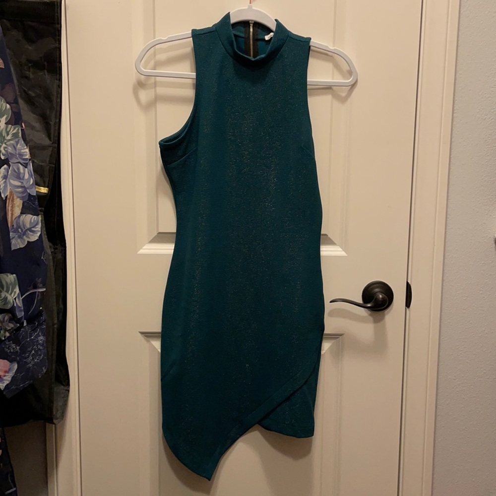 Emerald Green Sleeveless Dress